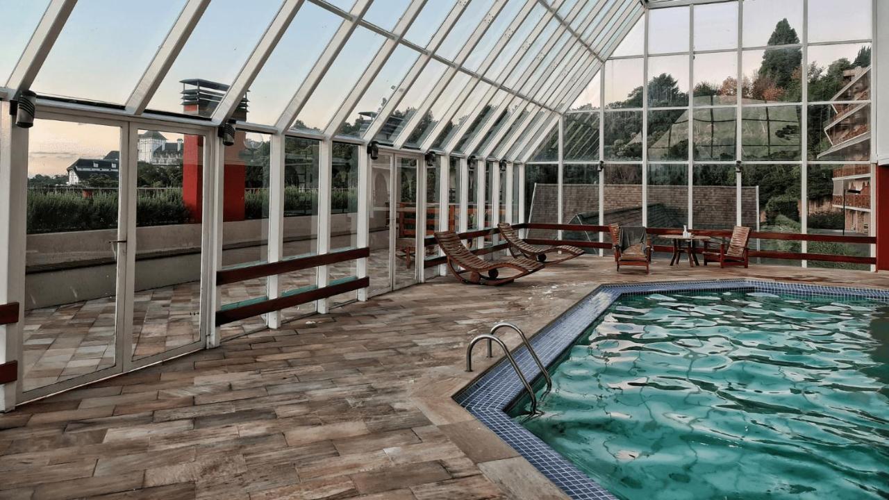 Dúplex c/ Piscina Aquecida, Lareira #Amplo Lazer# Campos do Jordão Exterior foto